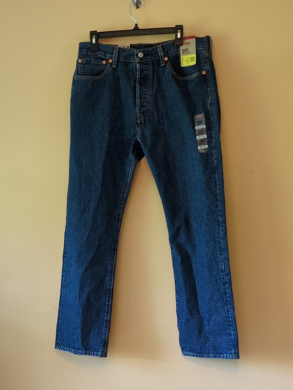 Levi's 501 indigo jeans